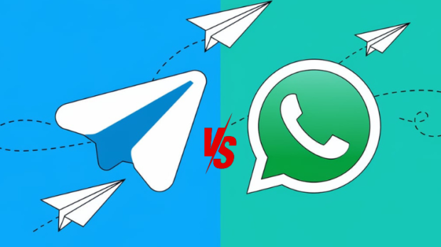 Telegram vs whatapp compairosn